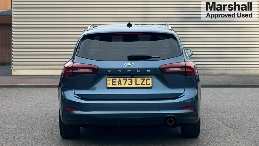 Ford Focus Focus 1.0 Ecoboost Hybrid Mhev 155 Titanium X EA73LZC Blue #4