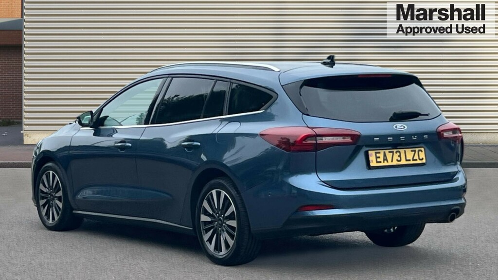 Ford Focus Focus 1.0 Ecoboost Hybrid Mhev 155 Titanium X EA73LZC Blue #5