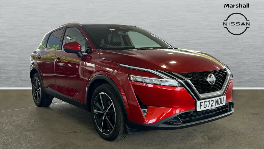 Nissan Qashqai Qashqai 1.3 Dig-t Mh 158 Tekna Red