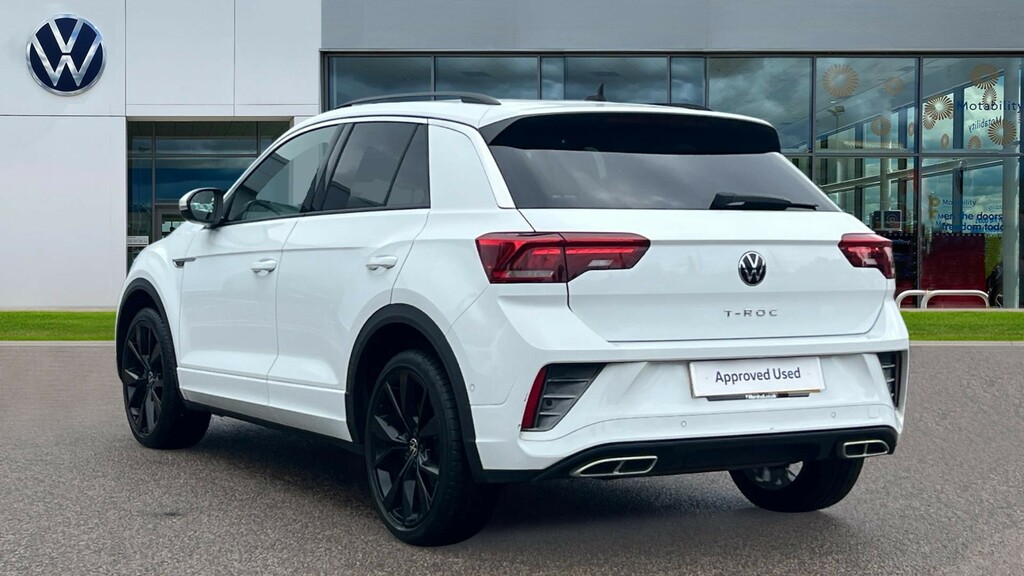 Volkswagen T-Roc T-roc 1.5 Tsi R-line Dsg EJ22YHS White #3