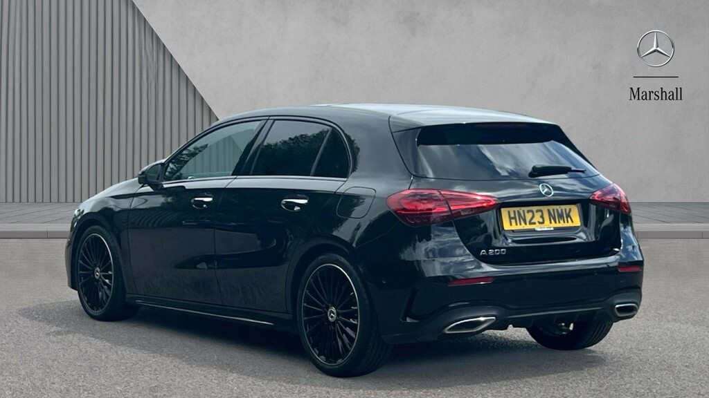 Mercedes-Benz A Class A Class A200 Exclusive Launch Edition HN23NMK Black #2