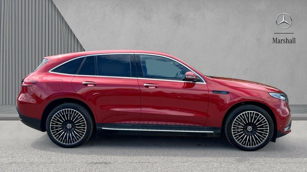 Mercedes-Benz EQC Eqc 400 300Kw Amg Line Premium 80Kwh KM73XMS Red #4