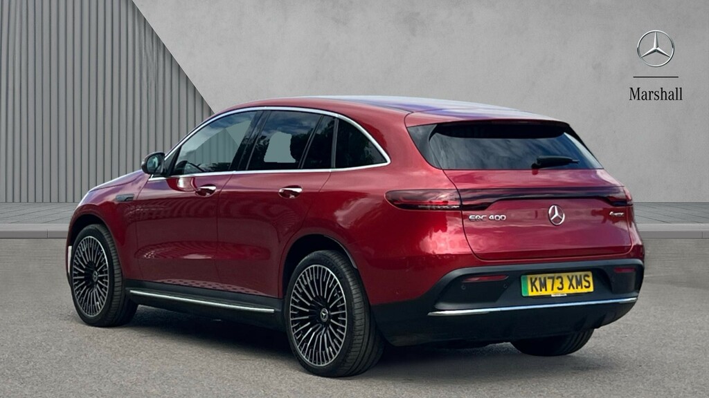 Mercedes-Benz EQC Eqc 400 300Kw Amg Line Premium 80Kwh KM73XMS Red #2