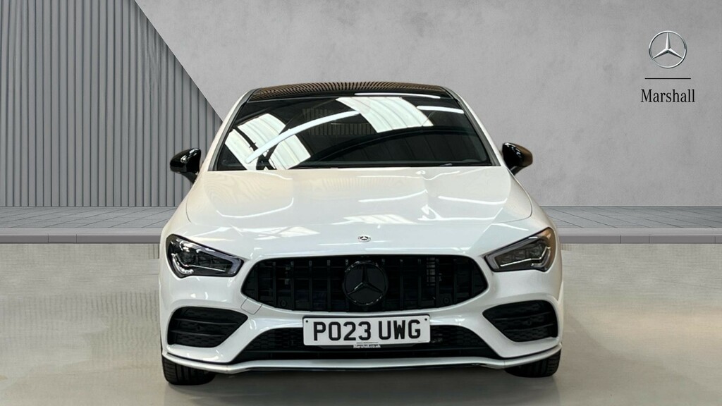 Mercedes-Benz CLA Class Cla 200 Amg Line Premium Night Ed Tip White #6