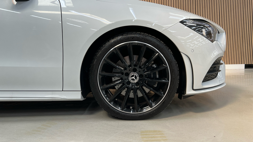 Mercedes-Benz CLA Class Cla 200 Amg Line Premium Night Ed Tip White #5