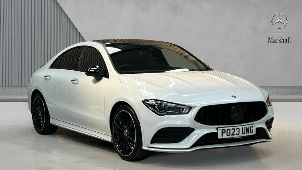 Mercedes-Benz CLA Class Cla 200 Amg Line Premium Night Ed Tip White