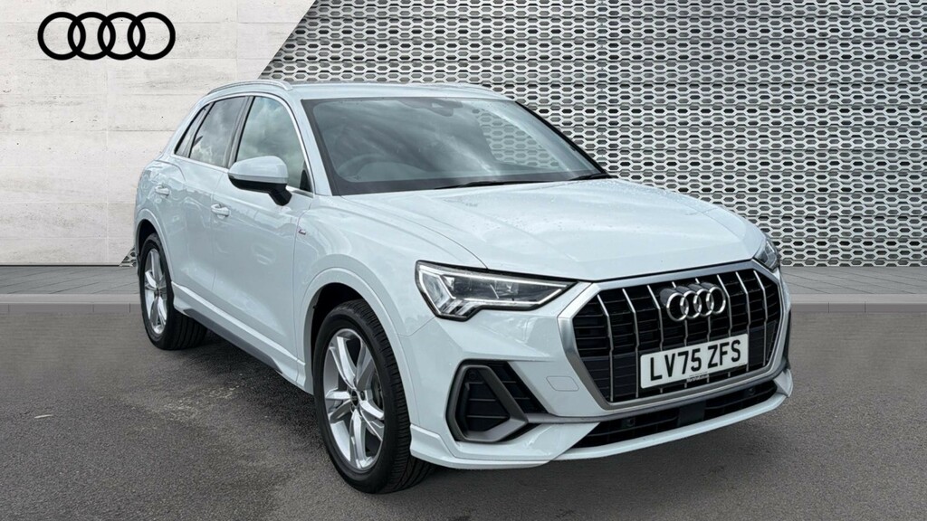 Audi Q3 Q3 35 Tfsi S Line S Tronic Leather White