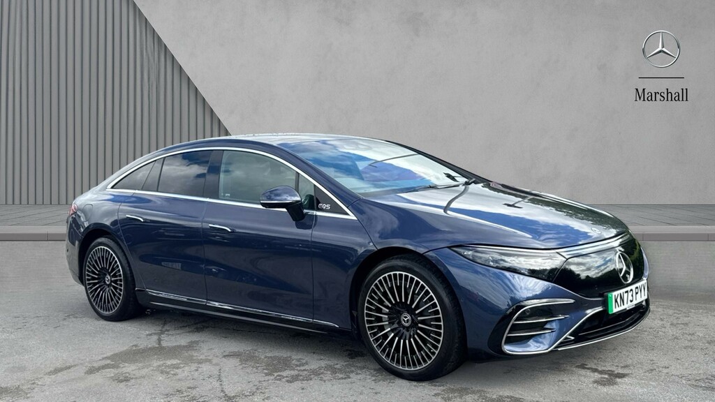 Mercedes-Benz EQS Eqs 450 245Kw Amg Line Premium 108Kwh Blue