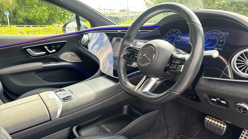 Mercedes-Benz EQS Eqs 450 245Kw Amg Line Premium 108Kwh Blue #3