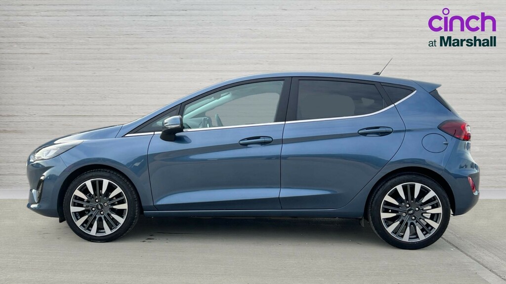 Ford Fiesta Fiesta 1.0 Ecoboost Hybrid Mhev 125 Titanium X AK72EPY Blue #6