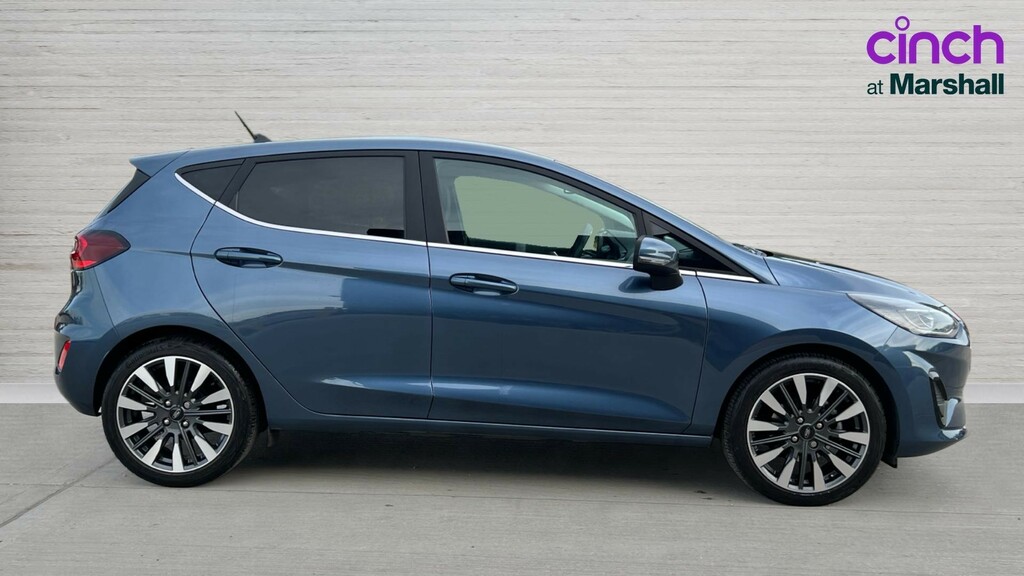 Ford Fiesta Fiesta 1.0 Ecoboost Hybrid Mhev 125 Titanium X AK72EPY Blue #2