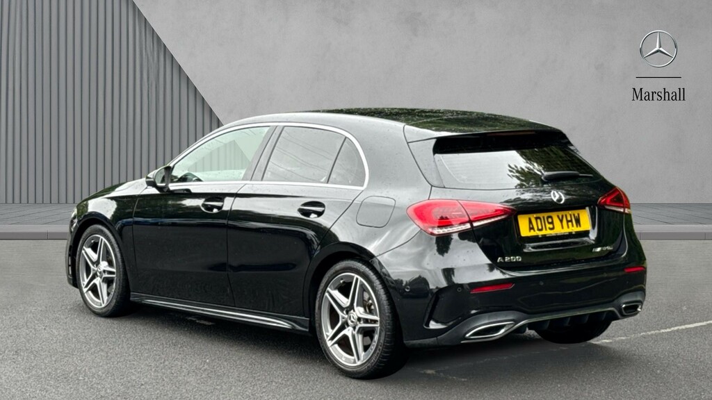 Mercedes-Benz A Class A Class A200 Amg Line Executive AD19YHW Black #2
