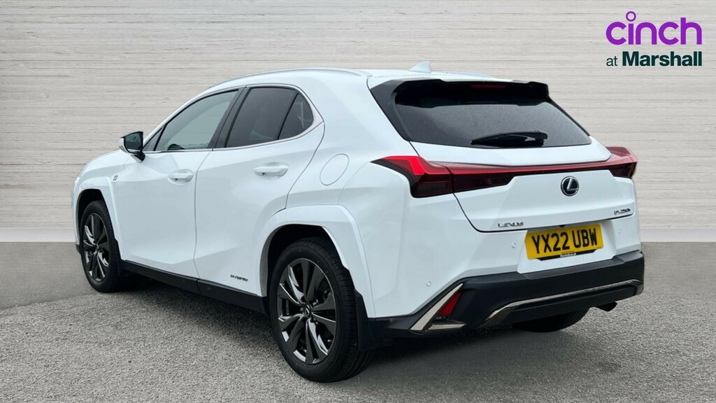 Lexus UX Ux 250H 2.0 F-sport Cvt Nav YX22UBW White #5
