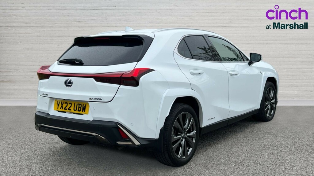 Lexus UX Ux 250H 2.0 F-sport Cvt Nav YX22UBW White #3
