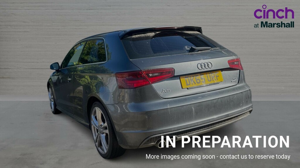Audi A3 A3 2.0 Tdi Quattro S Line S Tronic Nav DK65URF Black #2
