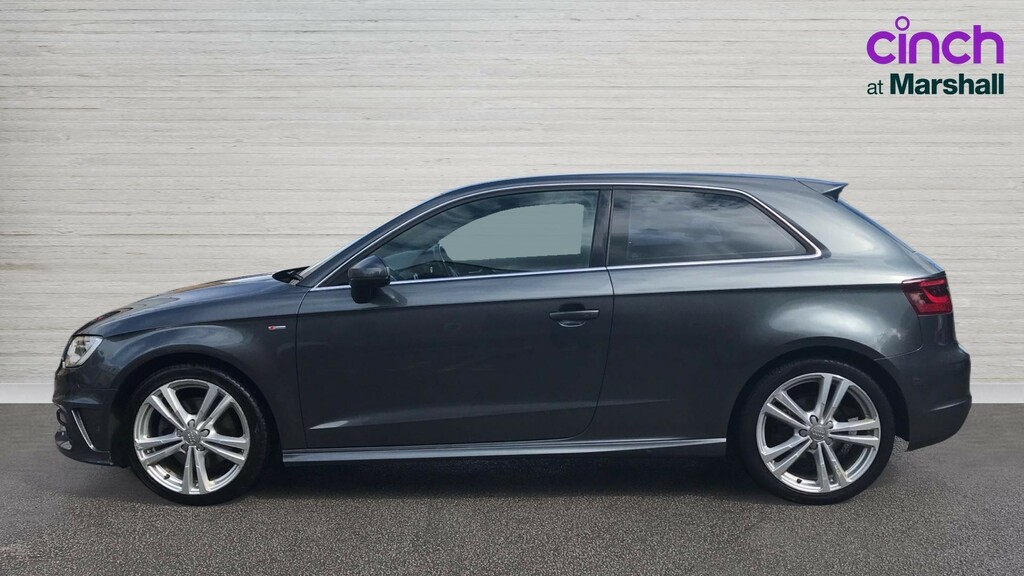 Audi A3 A3 2.0 Tdi Quattro S Line S Tronic Nav DK65URF Black #6