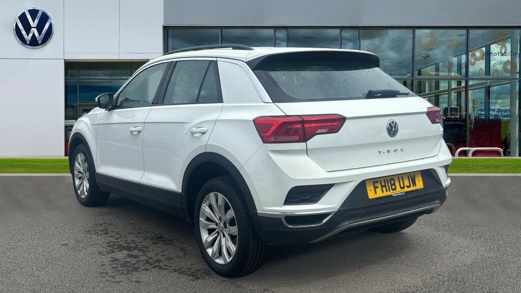 Volkswagen T-Roc T-roc 1.0 Tsi Se FH18UJW White #3