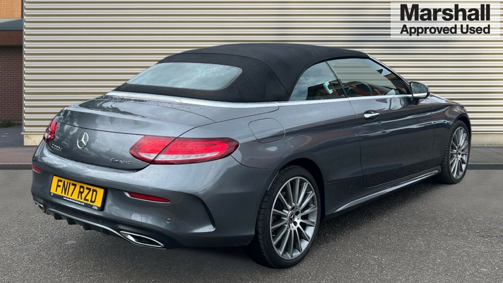 Mercedes-Benz C Class C Class C220d 4Matic Amg Line FN17RZD Grey #3