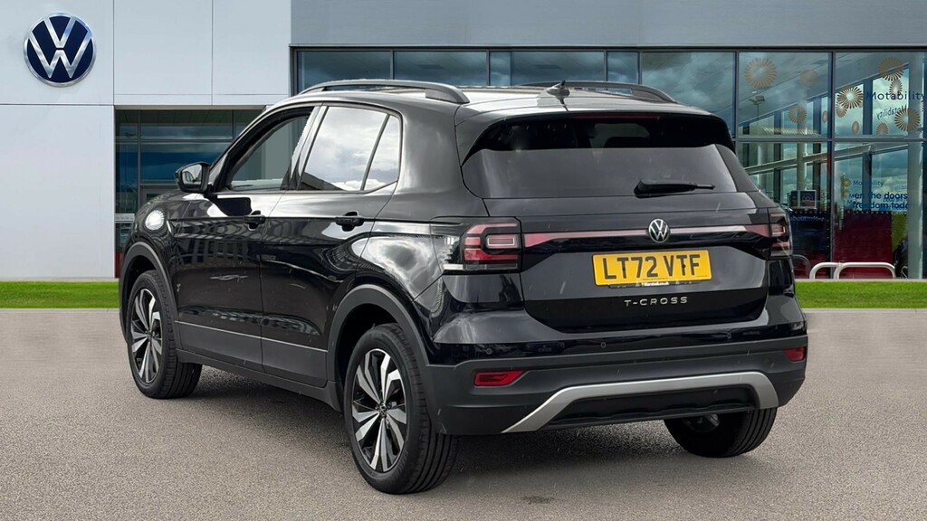 Volkswagen T-Cross T-cross 1.0 Tsi Black Edition LT72VTF Black #3