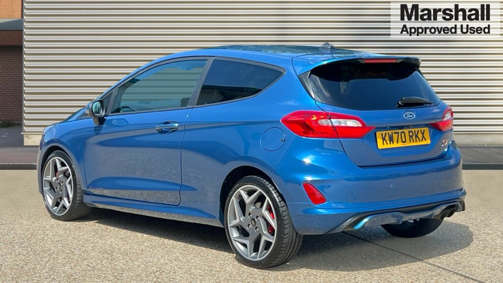 Ford Fiesta Fiesta 1.5 Ecoboost St-3 KW70RKX Blue #5
