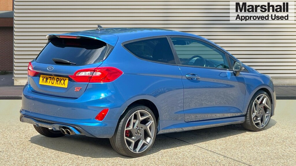 Ford Fiesta Fiesta 1.5 Ecoboost St-3 KW70RKX Blue #3