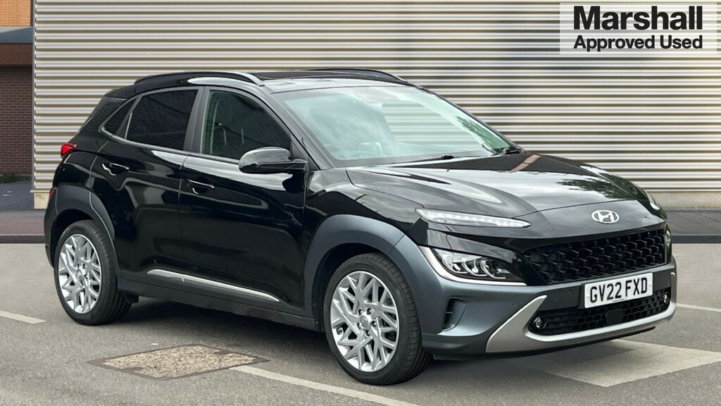 Hyundai Kona Kona 1.6 Gdi Hybrid Ultimate Dct Black