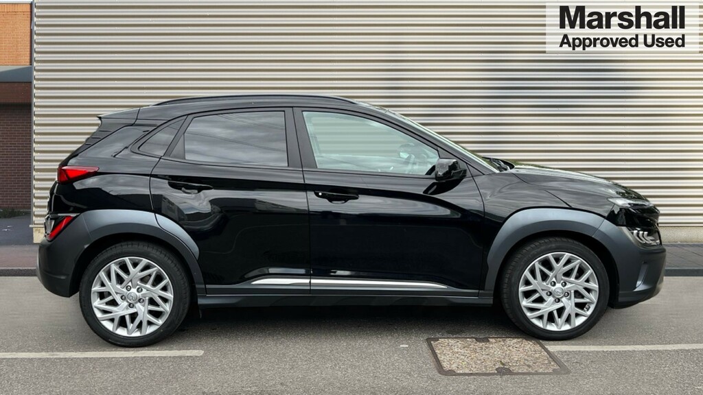 Hyundai Kona Kona 1.6 Gdi Hybrid Ultimate Dct GV22FXD Black #2