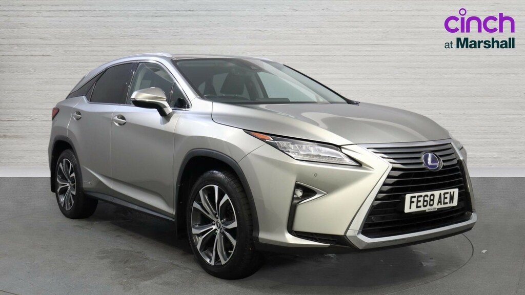 Lexus RX Rx 450H 3.5 Luxury Cvt Silver