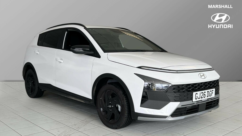 Hyundai Bayon Bayon Hat 1.0 T-gdi 90Ps Black Line Dct White