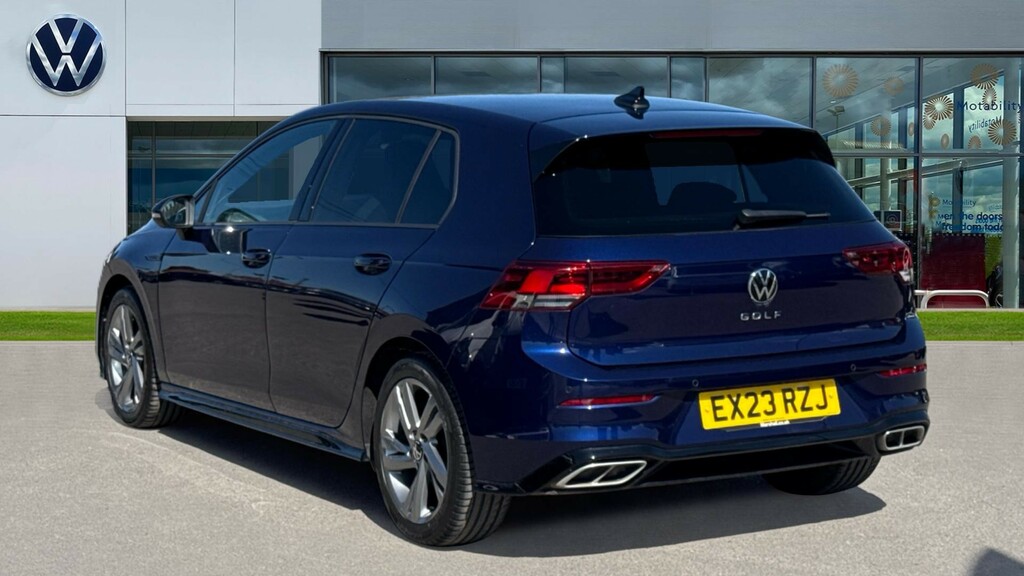 Volkswagen Golf Golf 1.5 Tsi R-line EX23RZJ Blue #3