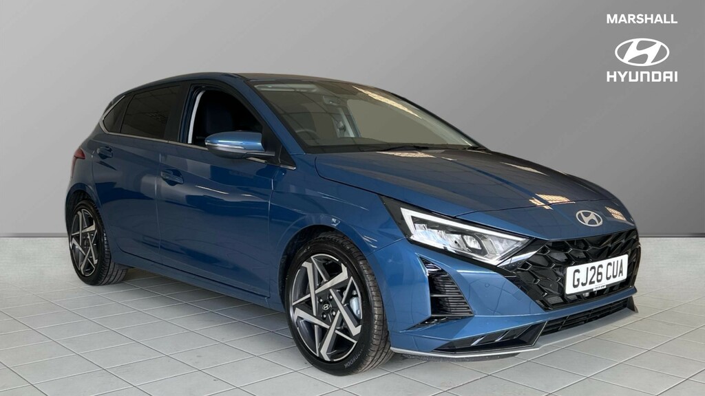 Hyundai I20 I20 Hat 1.0 T-gdi 90Ps Tech Line Dct Blue