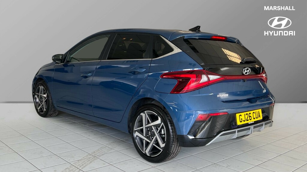 Hyundai I20 I20 Hat 1.0 T-gdi 90Ps Tech Line Dct GJ26CUA Blue #5