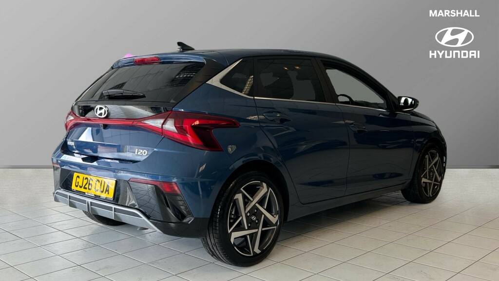 Hyundai I20 I20 Hat 1.0 T-gdi 90Ps Tech Line Dct GJ26CUA Blue #3