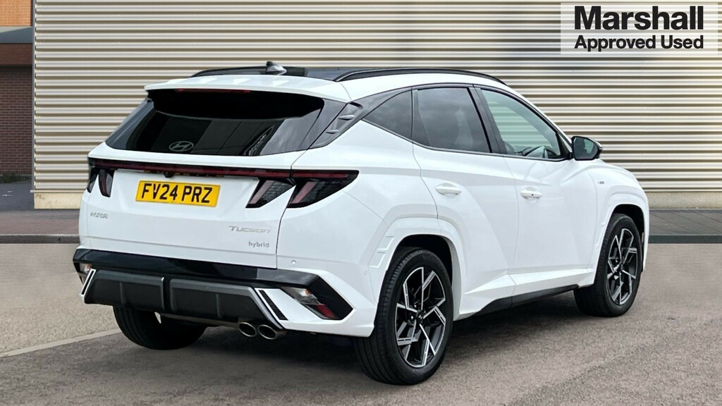 Hyundai Tucson Tucson 1.6T Hybrid N Line S FV24PRZ White #3