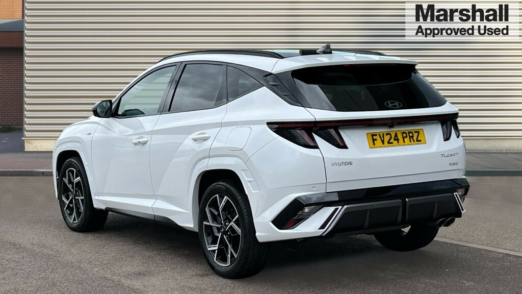 Hyundai Tucson Tucson 1.6T Hybrid N Line S FV24PRZ White #5