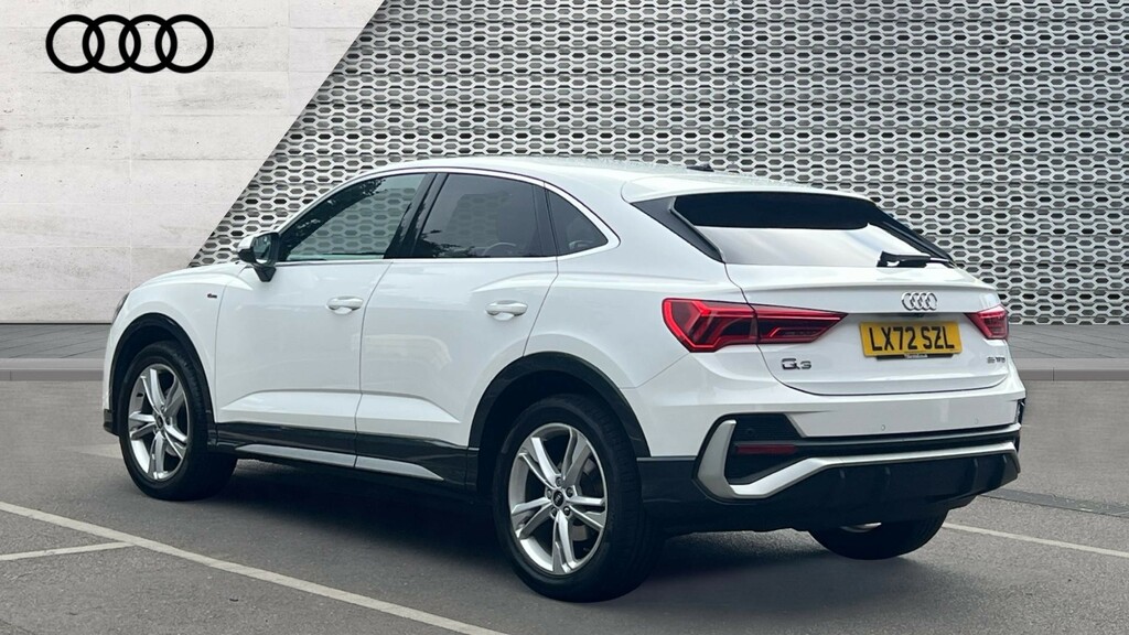 Audi Q3 Q3 35 Tfsi S Line S Tronic Comfortsound Pack LX72SZL White #3
