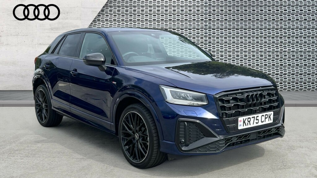 Audi Q2 Q2 35 Tfsi Black Edition S Tronic Blue