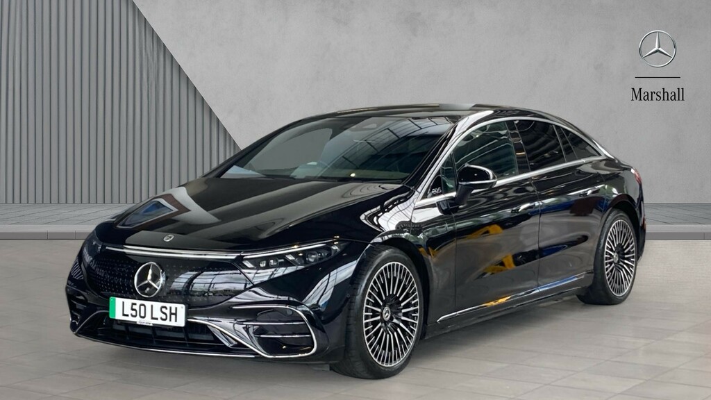 Mercedes-Benz EQS Hatchback Black #8