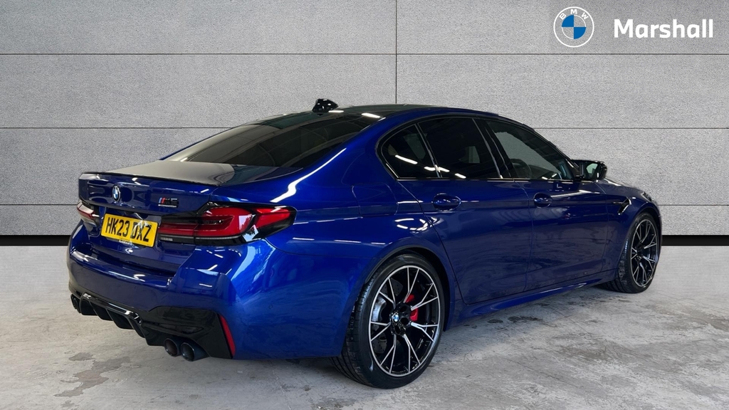 BMW M5 Competition Dct Blue #22