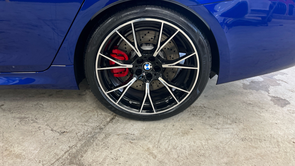 BMW M5 Competition Dct Blue #26