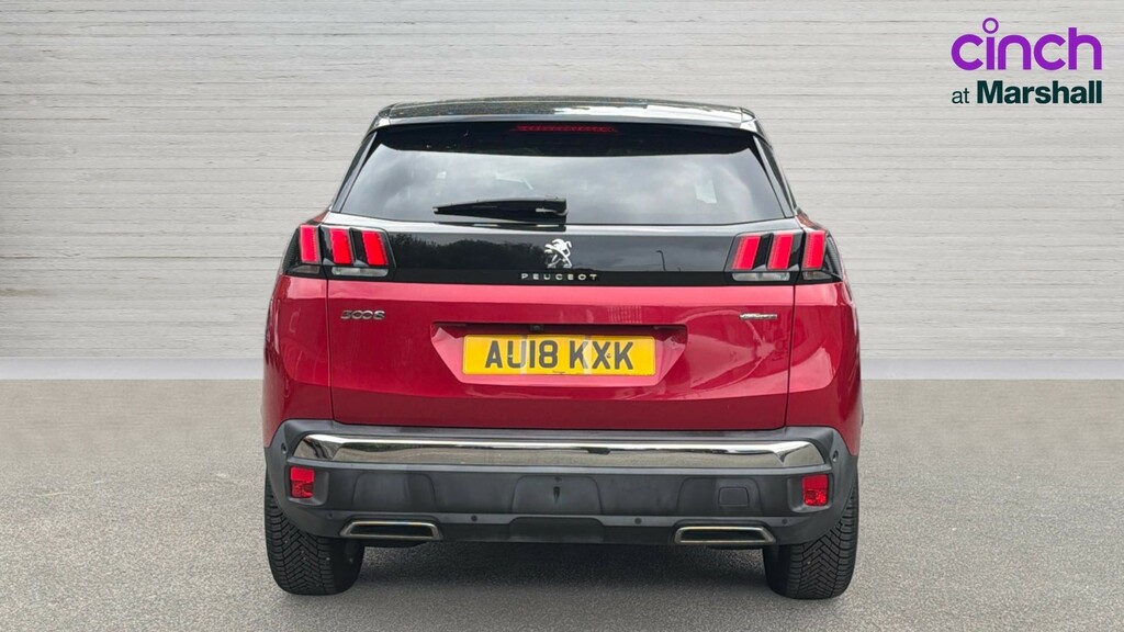 Peugeot 3008 3008 1.6 Bluehdi 120 Gt Line AU18KXK Red #4