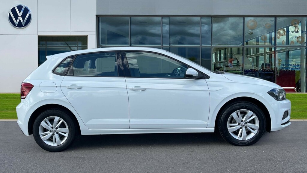 Volkswagen Polo Polo 1.0 Tsi 95 Se Tech Edition BW19KUF White #4