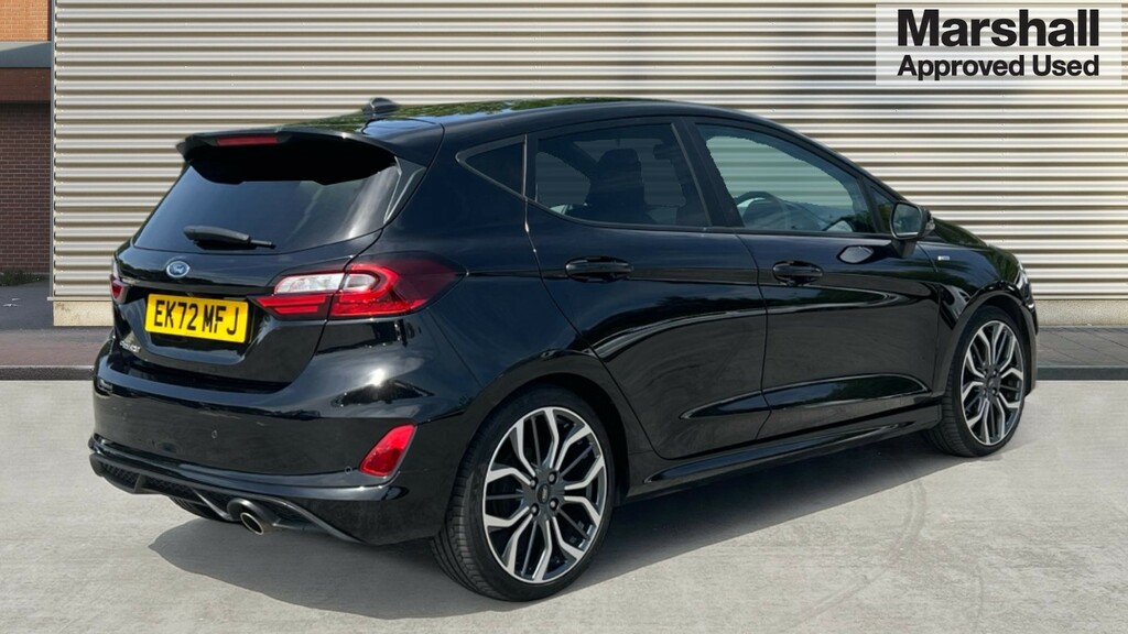 Ford Fiesta Fiesta 1.0 Ecoboost St-line X EK72MFJ Black #3