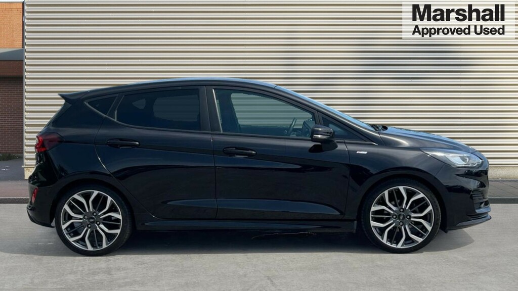 Ford Fiesta Fiesta 1.0 Ecoboost St-line X EK72MFJ Black #2