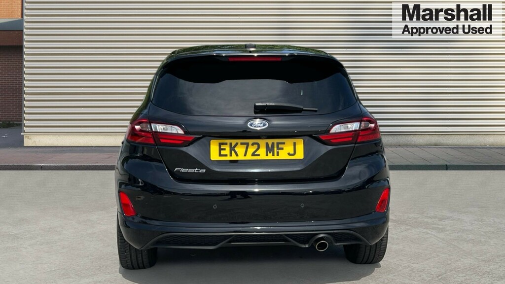 Ford Fiesta Fiesta 1.0 Ecoboost St-line X EK72MFJ Black #4