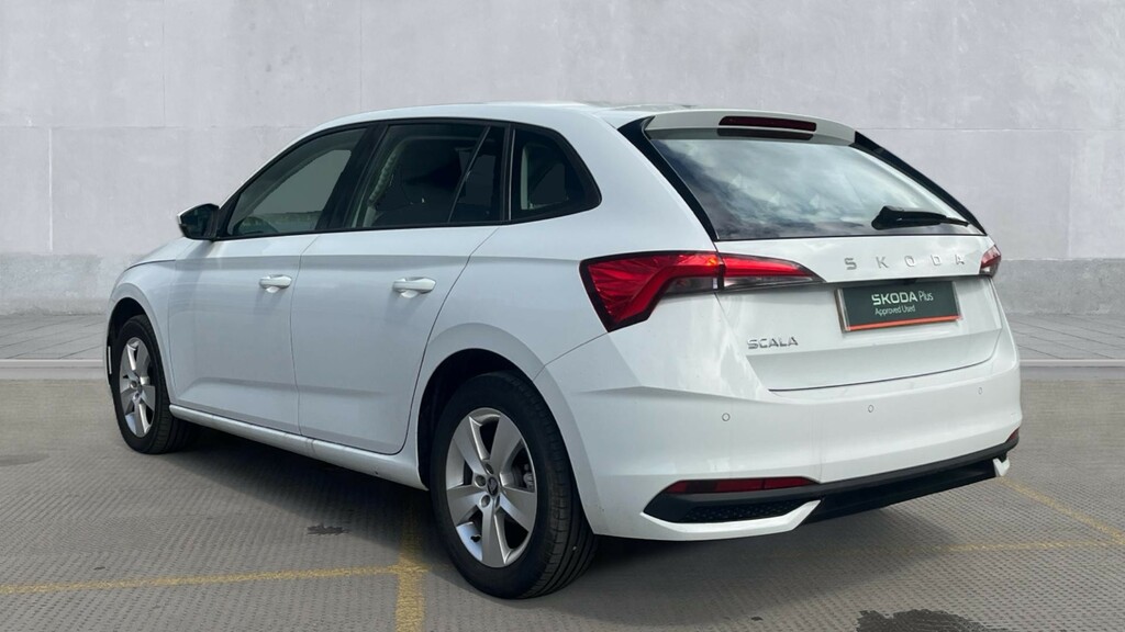 Skoda Scala Scala 1.0 Tsi 116 Se Edition Dsg GL25UUJ White #3