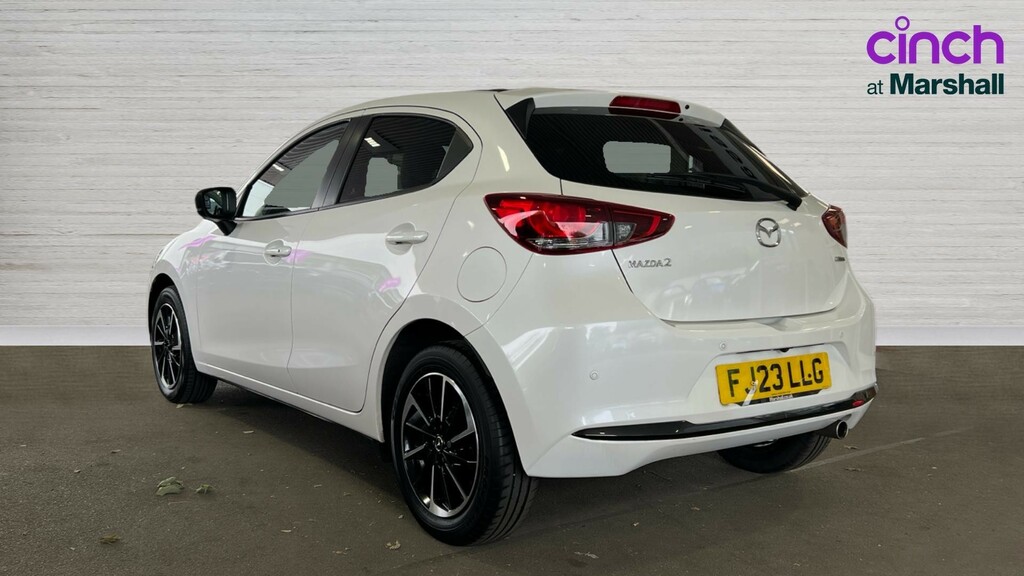 Mazda 2 Mazda Mazda2 Hatchback 1.5 E-skyactiv G Mhev 115 H FJ23LLG White #5