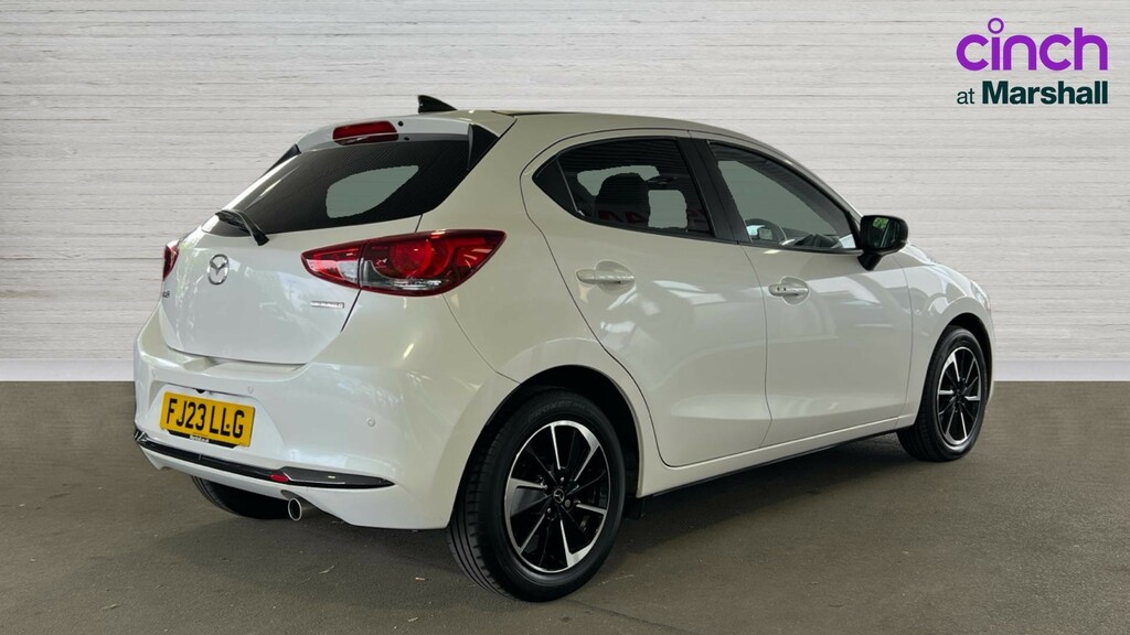 Mazda 2 Mazda Mazda2 Hatchback 1.5 E-skyactiv G Mhev 115 H FJ23LLG White #3
