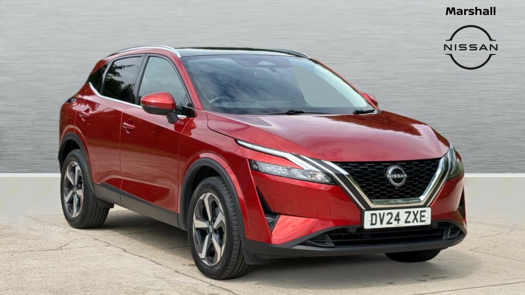 Nissan Qashqai Qashqai 1.3 Dig-t Mh 158 N-connecta Xtronic Red