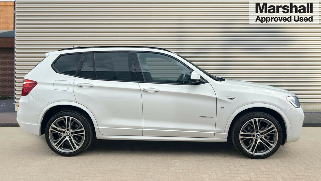 BMW X3 X3 Xdrive20d M Sport Step HT66BFX White #2